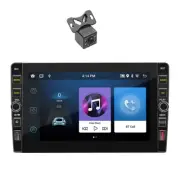 Android 12 Car Stereo Radio MP5 Player 2Din GPS WiFi Bluetooth USB 8 LED Camera