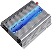 600W Grid Tie Inverter Stackable Voc20-24V Input AC220V MPPT Pure Sine Microwave Inverter for 12V Solar Panel / 24V Battery