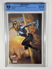 Spider-Gwen #1 JSC Variant CBCS 9.8 (Marvel, 2015) White Pages