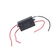 85V-265V to 12V 1.2A Power Adapter Double End Bare Cable Power Converter Black