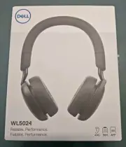 Dell WL5024 WIRELESS Pro Noise-Cancelling Headset with Microphone New sealed box