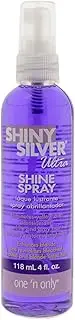 one 'n only Shiny Silver Ultra Shine Spray For Unisex 4 oz Hair Spray