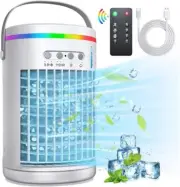 Portable Air Conditioners Fan,Wavego 1400ml Evaporative mini air conditioner ...