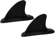 KICHOUSE Paddleboard Fins 2 Pack Replacement Fins for Surfboard Enhance Stability Control