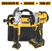 DeWalt Dcf850 Dcg405FNbag electric wrench angle grinder polishing machine 2 tool