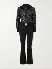 [TONI SAILER] TONI SAILER - Conni Paneled Quilted Schoeller Ski Suit - Black - FR 36 FR 36 Black