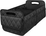 Vsenkes Car Trunk Cargo Storage Basket Folding Portable Waterproof Accessories Organizer Box Storage Bin for Office Camping Home