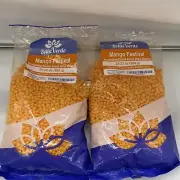 2 Bella Verde MANGO FESTIVAL 28.22Oz Multidirectional Hard Wax Beans Hair Remove