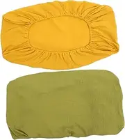GARVALON Baby Change Pad Covers Set 2 Pack Soft Breathable Machine Washable for Diaper Changing Table