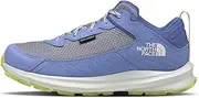 [THE NORTH FACE] Unisex-Child Fastpack Hiker Waterproof (Little Big Kid) Hiking Shoe, Virtual Blue/Sun Fog, 3 Big Kid