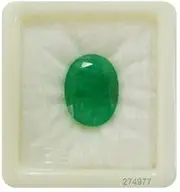 [JAGDAMBA GEMS] 13.25 Ratti Natural Certified Emerald Panna Green Loose Gemstone, Natural Emerald Panna Loose Gemstone, Emerald, Natural Emerald Panna Loose Gemstone, Emerald