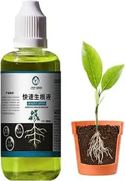 Generic Hydroponic Nutrients Rapid Rooting Solution Plant Growth Enhancer Supplement - All-Purpose Root Booster for All Plants 100ml