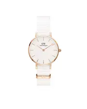 Daniel Wellington Petite 28 Dover Rose Gold & White Watch