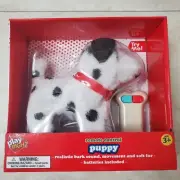 New Play Right Remote Control Puppy dog realistic back sounds, movement,soft fur