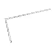 L Square Steel 250x500mm 90 Degree Scale Ruler Dual Side Angle Ruler Layout Tool