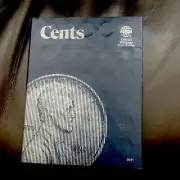Whitman Folder #9041 Cents - No Years - Coin Album/Folder - Lincoln Cover -Empty