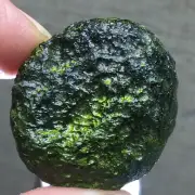 86.5Ct Genuine MOLDAVITE Czech Republic Certificate of Authenticity