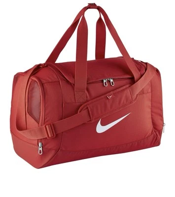 BNWT Nike Club Team Swoosh Medium 43 Litres Red Duffle Bag