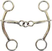 HILASON Goosetree Simplicity Bit Middle Mouthpiece | Horse Bit | Horse Bits Western | Walking Horse Bits | Training Horse Bit | Equine Bits | Bit for Horses