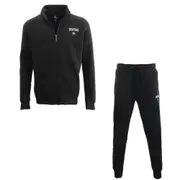FIL Men's Fleece Zip up Sweater Track Pants Set Tracksuit Sweatsuit - New York