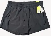 Core Flex Woven Skort All In Motion Sz XXL Black Stretch Lightweight Quick Dry