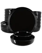 Elama Duncan 18pc Porcelain Dinnerware Set