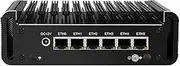 Micro Firewall Appliance, Mini PC, OPNsense, Untangle, VPN, Router PC, Intel Core I7 1165G7, HUNSN RJ25, AES-NI, 6 x Intel I211, COM, HDMI, 4 x USB3.1, Sim Slot, 32G RAM, 128G SSD