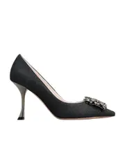 Roger Vivier RV Bouquet Strass Buckle Pumps 39.5,38,39 black