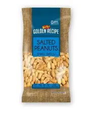 Gurley's Golden Recipe Roasted Salted Peanuts, Crunchy Snack, 6.5 oz