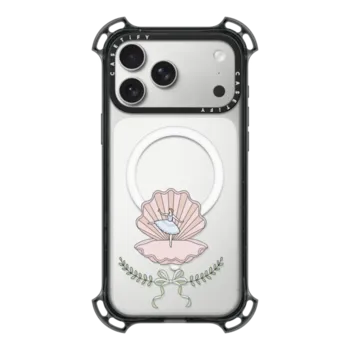 iPhone 17 Pro Max Bounce Case MagSafe Compatible Ballerina Pearl