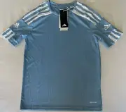 Adidas Squadra 21 Soccer Jersey Sky Blue GN6725 Youth Sz: Large