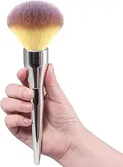 Eltihr Foundation Brush ,Daubigny Large Powder Brush Flat Arched Premium Durable Kabuki Makeup Brush Perfect For Blending Liquid,Cream and Flawless Powder,Buffing, Blending,Concealer