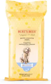 Gentle Cleansing Puppy Wipes with Buttermilk, 98% Natural Origin Formulas, Hypoa