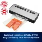 Russell Hobbs Food Vacuum Sealer Machine Fruit Meat Seafood RHVS1 FREE SHIPPING