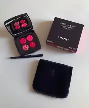 Chanel Limited Edition Rouge Allure Camelias Lip Palette & Mini Brush - NIB