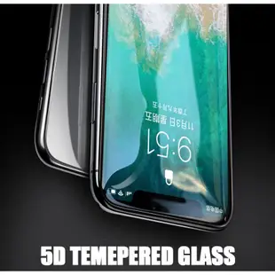 5D水晶盾頂級曲面滿版iPhone11玻璃保護貼Xs XR i11 i12 Pro MAX iX 6 i7 i8玻璃貼