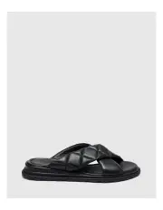 [Novo Shoes] Violette Slides in Black