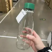 在飛比找樂天市場購物網優惠-IKEA宜家正品 玻璃瓶 斯壩唐 透明玻璃杯 500毫升 飲