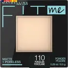 Fit Me Matte & Poreless Pressed Powder - Porcelain 110