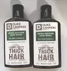 2 packs Duke Cannon News Anchor Hair Wash 2-in-1 Men's Shampoo/Conditioner 10 oz