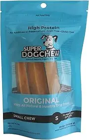 Super Himalayan Dog Chew-All Natural Hard Cheese Himalayan Dog Treats-Long Lasting Dog Yak Chews,Made from Milk,Small Pack of 3,for Most Dogs Below 7 Kg