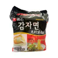 在飛比找蝦皮購物優惠-韓國 農心 4入裝泡麵 馬鈴薯麵 400g