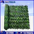 AU Artificial Privacy Fence Screen Ivy Hedges ( Light and Dark Green Radish Leav