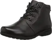Propet Women's Delaney Ankle Booties Black 9 N (AA) NWB