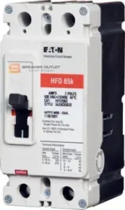 New~ Eaton~ HFD2060 Industrial Circuit Breaker Series C - 60 Amps-600 VAC