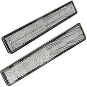 Tsuchiya Yac CE439 Meteor Reflex Step Lamp 2, 24 V, Black/Clear/Light Source, Green, Height 1.2 x Width 6.0 x Depth 0.9 inches (30 x 152 x 23 mm)
