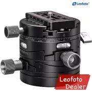 Leofoto G20 3D Geared Head with QR Plate Tripod Head for Camera