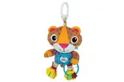 Lamaze Purring Percival Tiger Clip & Go Plush Filling Soft Pram Walker Toy 0M+
