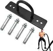 Wall Mounting Kit, Resistance Band Hooks, Band , Plate for Strength Training, Steel Hook Holder for Wall Mounting for Resistance Bands, Body Weight Straps