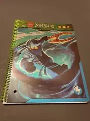 LEGO Ninjago Masters Of Spinjitzu Wide Ruled Notebook 2012 - 70 Sheets BRAND NEW